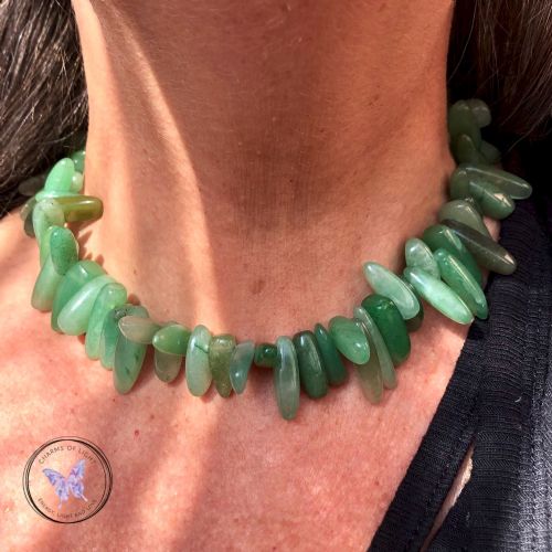 Green Aventurine Choker Necklace